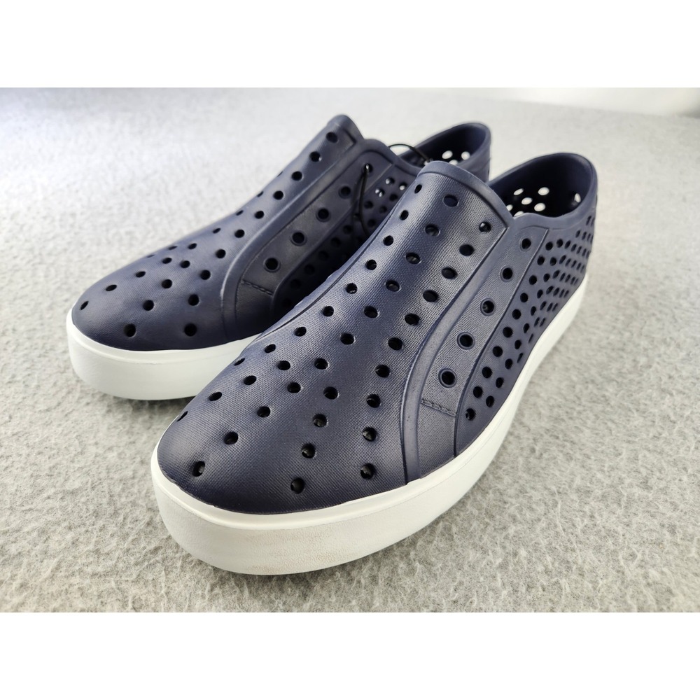 London Fog LFM-Bately Navy Blue CL30292M Perforated Athletic Casual Size 8 Mens